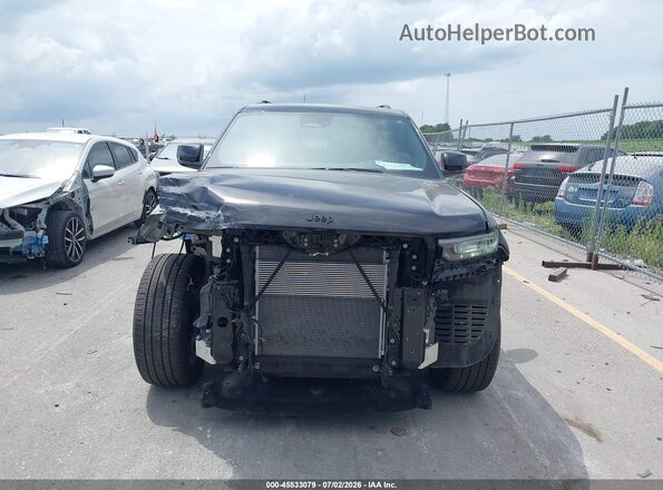 1C4RJKBG4S8760639 2025 JEEP GRAND CHEROKEE L Black Widok z przodu