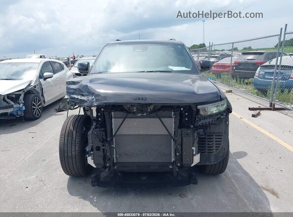 1C4RJKBG4S8760639 2025 JEEP GRAND CHEROKEE L Black Widok zestawu wskaźników
