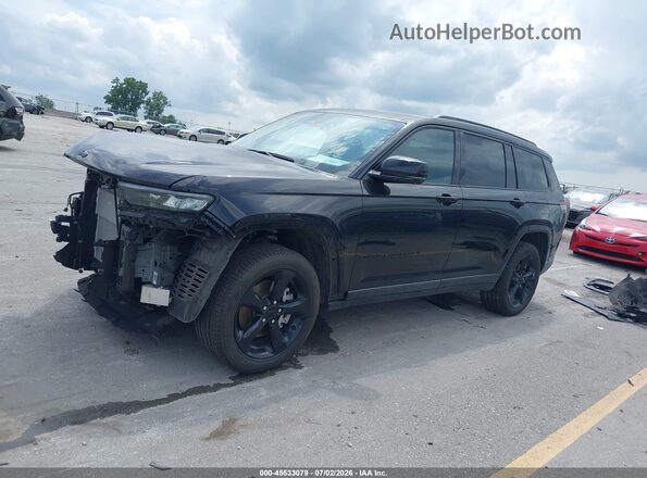 1C4RJKBG4S8760639 2025 JEEP GRAND CHEROKEE L Black Widok wnętrza 360 stopni