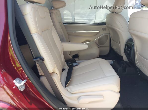1C4RJKBG5N8633113 2022 JEEP GRAND CHEROKEE L Красный Вид наклейки с VIN-кодом