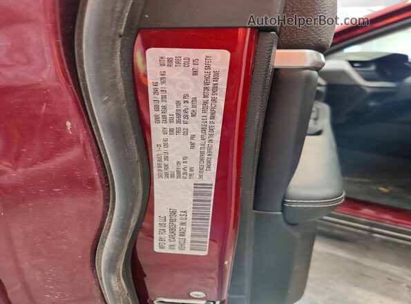 1C4RJKBG5P8813467 2023 JEEP GRAND Red Вид підкапотного простору