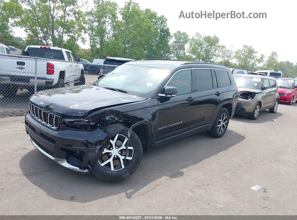 1C4RJKBG5R8592665 2024 JEEP GRAND CHEROKEE LIMIT Black Vista tres cuartos delantera izquierda