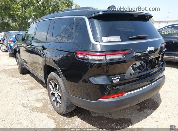 1C4RJKBG5R8603499 2024 JEEP GRAND CHEROKEE L Black უკანა მარცხენა