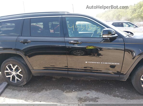1C4RJKBG5R8603499 2024 JEEP GRAND CHEROKEE L Black სალონის 360-გრადუსიანი ხედი