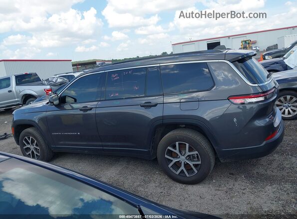1C4RJKBG5R8618133 2024 JEEP GRAND CHEROKEE L Gray Սալոնի 360 աստիճան տեսք