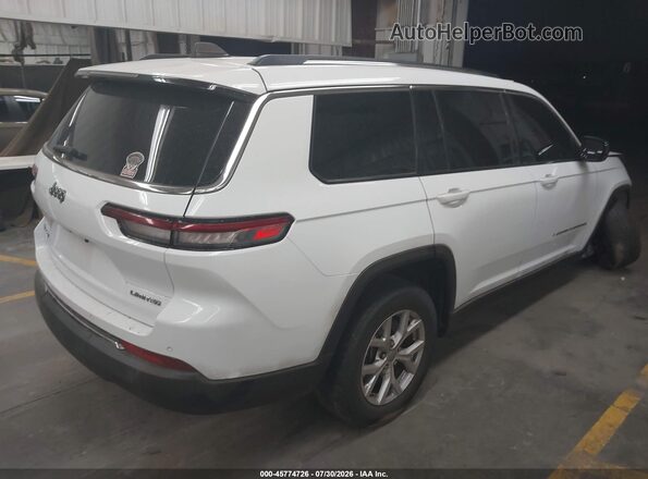 1C4RJKBG6M8135355 2021 JEEP GRAND CHEROKEE L White Trasero derecho