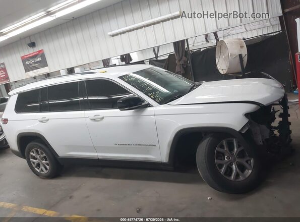 1C4RJKBG6M8135355 2021 JEEP GRAND CHEROKEE L White Vista interior de 360 grados