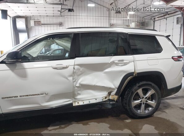 1C4RJKBG6N8555456 2022 JEEP GRAND CHEROKEE L White Вид спереду