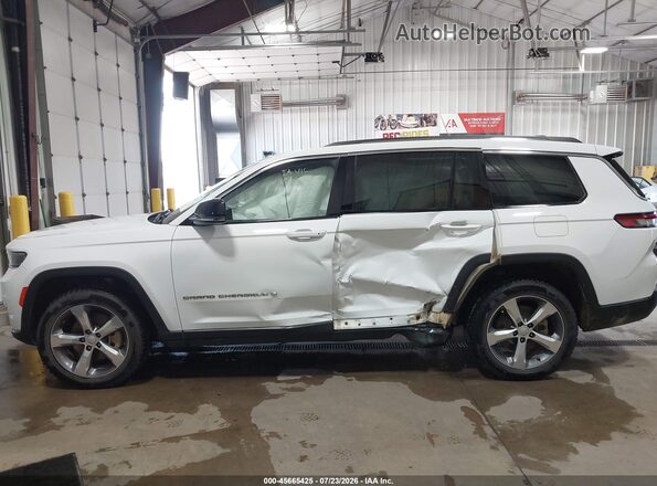 1C4RJKBG6N8555456 2022 JEEP GRAND CHEROKEE L White Панорамний вид салону 360°