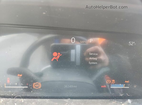 1C4RJKBG6N8562567 2022 JEEP GRAND White Вид щитка приладів