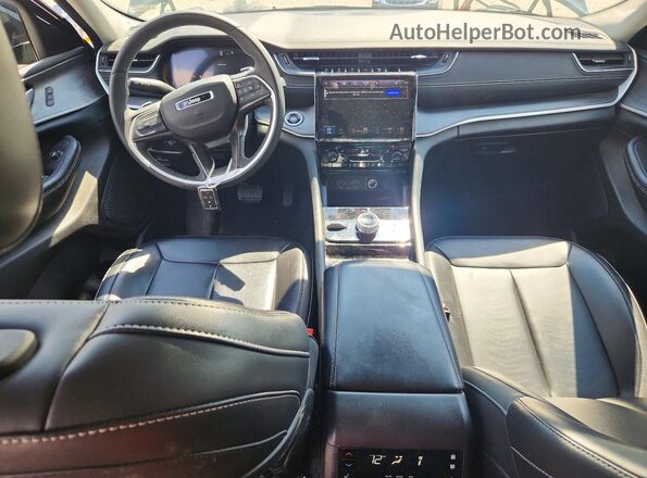 1C4RJKBG6P8876707 2023 JEEP GRAND Blue Dashboard view