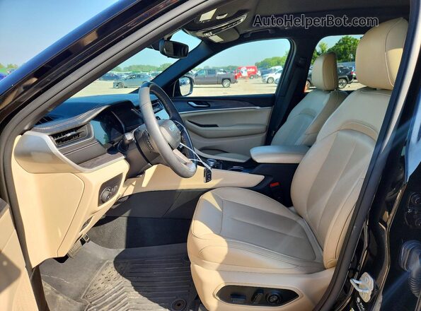 1C4RJKBG7R8921219 2024 JEEP GRAND Black Front interior view