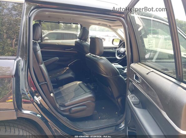 1C4RJKBG8M8127743 2021 JEEP GRAND CHEROKEE L Black Widok naklejki z numerem VIN