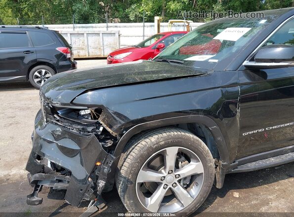 1C4RJKBG8M8127743 2021 JEEP GRAND CHEROKEE L Black Widok z przodu