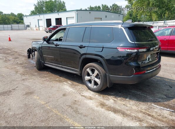 1C4RJKBG8M8127743 2021 JEEP GRAND CHEROKEE L Black Tył lewy