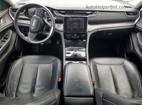 1C4RJKBG8M8180880 2021 JEEP GRAND Белый Вид панели приборов