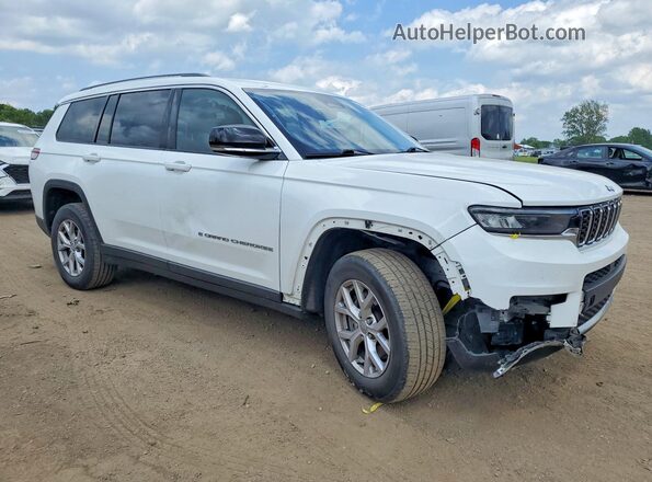 1C4RJKBG8M8180880 2021 JEEP GRAND Белый Передняя правая четверть