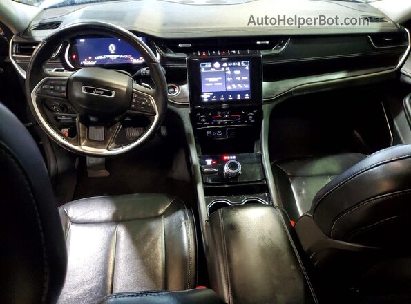 1C4RJKBG9M8162470 2021 JEEP GRAND Gray Widok deski rozdzielczej