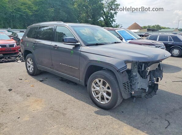 1C4RJKBG9M8173856 2021 JEEP GRAND Gray Delantero derecho