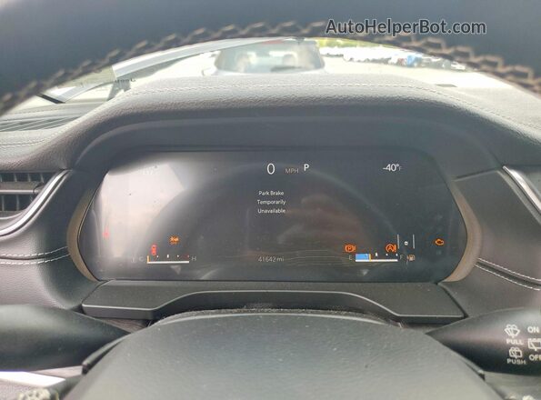 1C4RJKBG9M8173856 2021 JEEP GRAND Gray Vista del cuadro de instrumentos