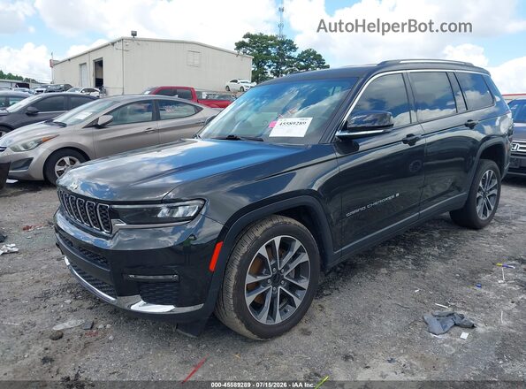 1C4RJKBG9N8586989 2022 JEEP GRAND CHEROKEE L Black Front left