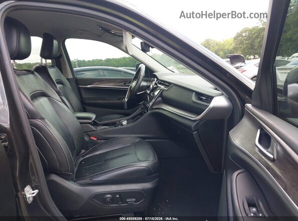 1C4RJKBG9N8586989 2022 JEEP GRAND CHEROKEE L Black Front interior view