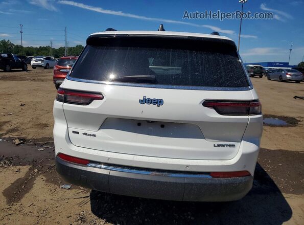 1C4RJKBGXM8144091 2021 JEEP GRAND White უკანა ხედი