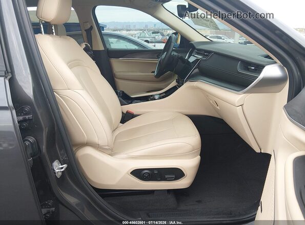 1C4RJKBGXM8204953 2021 JEEP GRAND CHEROKEE L Gray Vista interior delantera