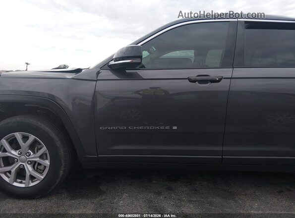 1C4RJKBGXM8204953 2021 JEEP GRAND CHEROKEE L Gray Vista interior de 360 grados