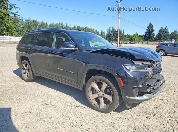 1C4RJKBGXN8535582 2022 JEEP GRAND Черный Передняя правая четверть