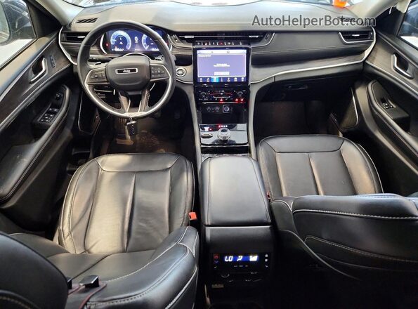 1C4RJKBGXN8629140 2022 JEEP GRAND Угольный Вид панели приборов