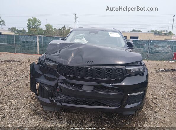 1C4RJKBGXP8828126 2023 JEEP GRAND CHEROKEE L Black Դիմացի տեսք
