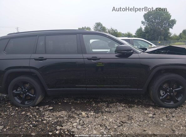 1C4RJKBGXP8828126 2023 JEEP GRAND CHEROKEE L Black Սալոնի 360 աստիճան տեսք