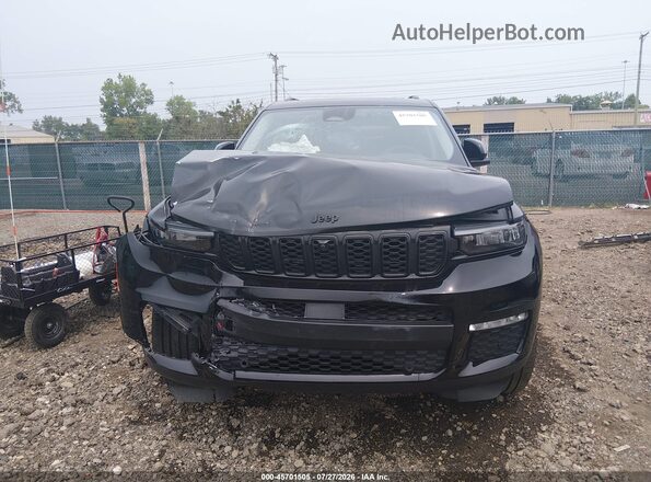 1C4RJKBGXP8828126 2023 JEEP GRAND CHEROKEE L Black Սալոնի հետևի տեսք