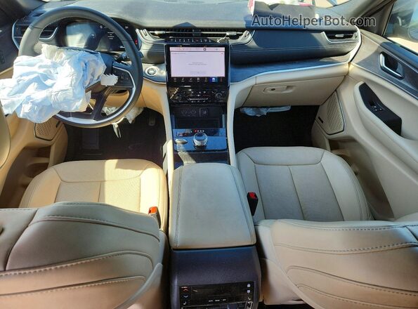 1C4RJKBGXR8504211 2024 JEEP GRAND Black Առջևի վահանակի տեսք