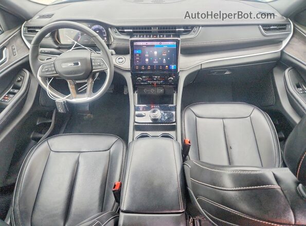 1C4RJKBGXR8551738 2024 JEEP GRAND Black Widok deski rozdzielczej