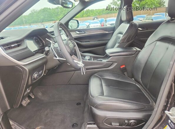 1C4RJKBGXR8551738 2024 JEEP GRAND Black Widok wnętrza z przodu