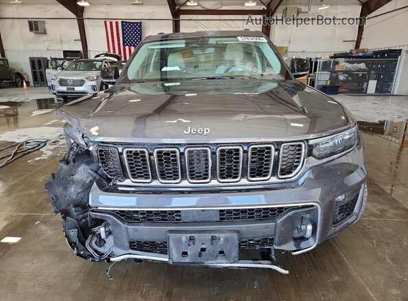 1C4RJKDG2N8560005 2022 JEEP GRAND Gray Front view