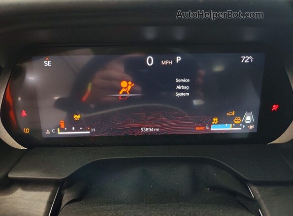 1C4RJKDG2N8560005 2022 JEEP GRAND Gray Instrument cluster view