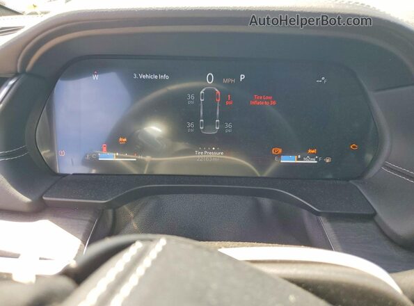 1C4RJKDG2R8521579 2024 JEEP GRAND White Instrument cluster view