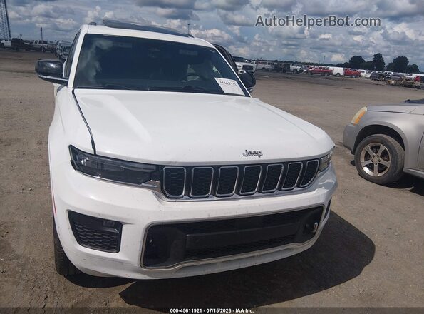 1C4RJKDG3P8701473 2023 JEEP GRAND CHEROKEE L White Rear interior view