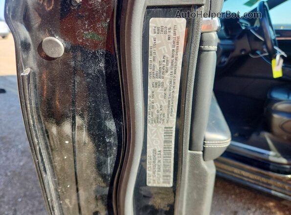 1C4RJKDG4N8543285 2022 JEEP GRAND Black Widok naklejki z numerem VIN