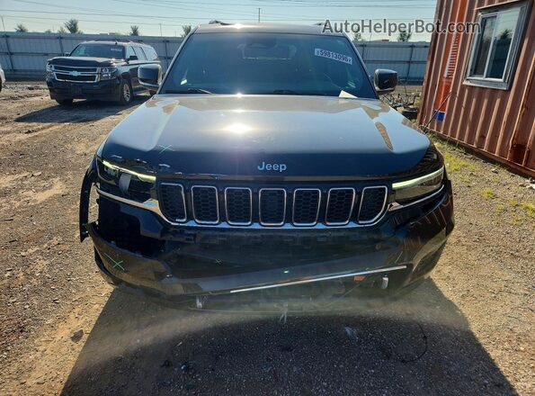 1C4RJKDG4N8543285 2022 JEEP GRAND Black Widok z przodu