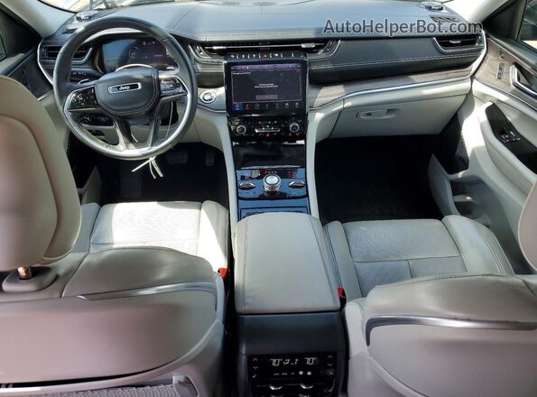 1C4RJKDGXM8164161 2021 JEEP GRAND Charcoal Widok deski rozdzielczej
