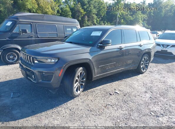 1C4RJKDGXP8809900 2023 JEEP GRAND CHEROKEE L Gray Передня ліва чверть
