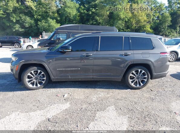 1C4RJKDGXP8809900 2023 JEEP GRAND CHEROKEE L Gray Панорамний вид салону 360°