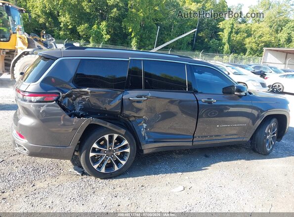 1C4RJKDGXP8809900 2023 JEEP GRAND CHEROKEE L Gray Вид задньої частини салону