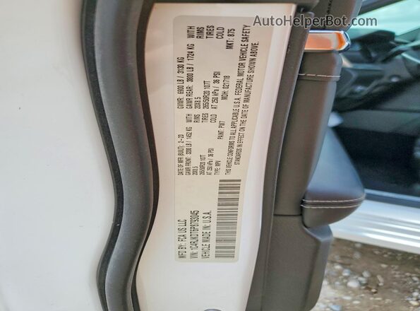 1C4RJKDT6P8793045 2023 JEEP GRAND White Widok naklejki z numerem VIN