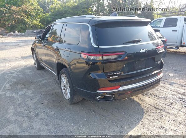 1C4RJKEG0M8103710 2021 JEEP GRAND CHEROKEE L Black უკანა მარცხენა