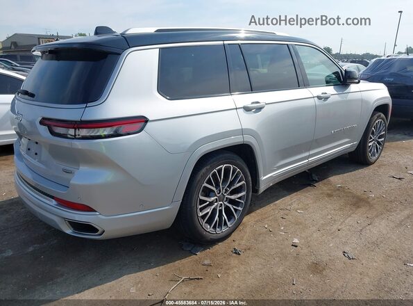 1C4RJKEG0M8127585 2021 JEEP GRAND CHEROKEE L Silver Հետևի աջ